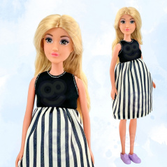 Lalka Lily w ciąży / Woopie