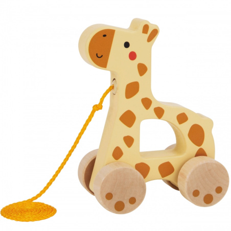 Żyrafka na sznurku do ciągnięcia / Tooky Toy