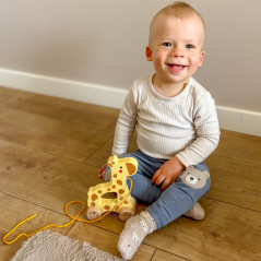 Żyrafka na sznurku do ciągnięcia / Tooky Toy