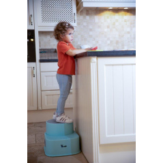 Podest dwustopniowy Step up Niebieski / BoJungle