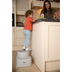 Podest dwustopniowy Step up Szary / BoJungle