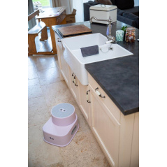 Podest dwustopniowy Step up Różowy / BoJungle