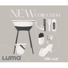 Zestaw kąpielowy 8 el. Silk oat / Luma