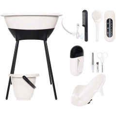 Zestaw kąpielowy 8 el. Silk oat / Luma