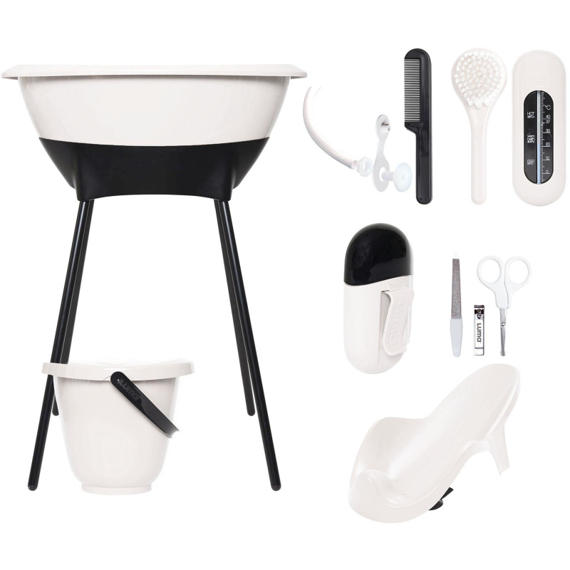 Zestaw kąpielowy 8 el. Silk oat / Luma