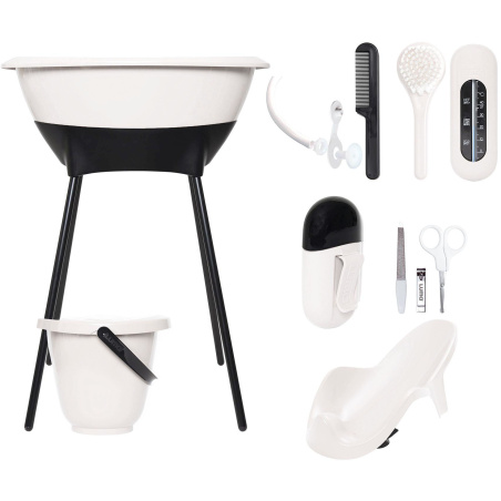 Zestaw kąpielowy 8 el. Silk oat / Luma