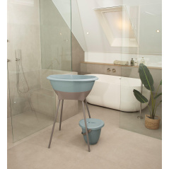 Zestaw kąpielowy 8 el. Ice blue / Luma