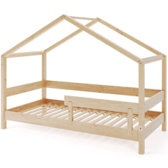 Łóżeczko młodzieżowe Hytte Naturalne 160x80 cm / YappyKids