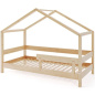 Łóżeczko młodzieżowe Hytte Naturalne 160x80 cm / YappyKids