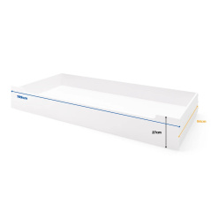 Szuflada Nap do łóżeczek 200x90 cm Szara / YappyKids