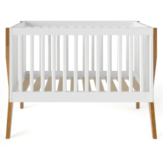 Łóżeczko dziecięce Icon Białe 120x60 cm / YappyKids