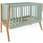 Łóżeczko dziecięce Icon Zielone 120x60 cm / YappyKids