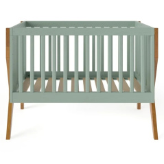 Łóżeczko dziecięce Icon Zielone 120x60 cm / YappyKids