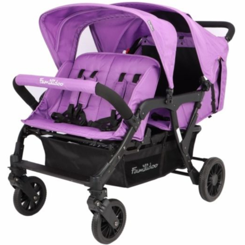 Wózek spacerowy do żłobka Lidoo Lite Parme 4-osobowy / Familidoo