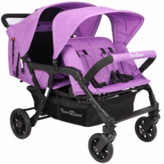 Wózek spacerowy do żłobka Lidoo Lite Parme 4-osobowy / Familidoo