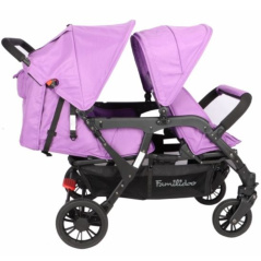 Wózek spacerowy do żłobka Lidoo Lite Parme 4-osobowy / Familidoo