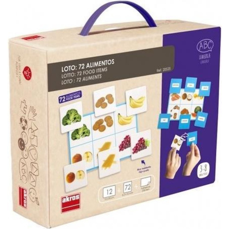 Gra edukacyjna w skojarzenia Żywność / Akros