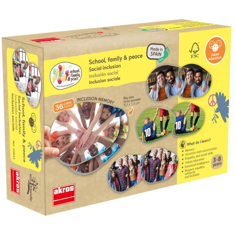 Gra memory Integracja społeczna / Akros