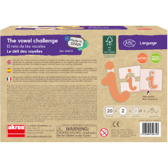 Gra edukacyjna Samogłoski / Akros