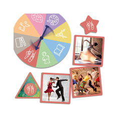 Gra edukacyjna w skojarzenia Formy sztuki / Akros