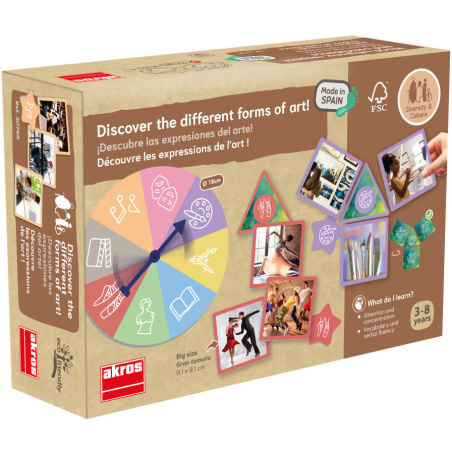 Gra edukacyjna w skojarzenia Formy sztuki / Akros