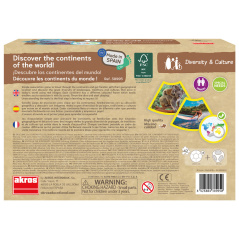 Gra edukacyjna Kontynenty świata / Akros