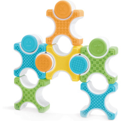 Magnetyczne sensoryczne klocki Grippies XO 16 el. / Guide craft