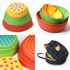 Ścieżka sensoryczna Tęczowe kamienie 6 el. / Weplay