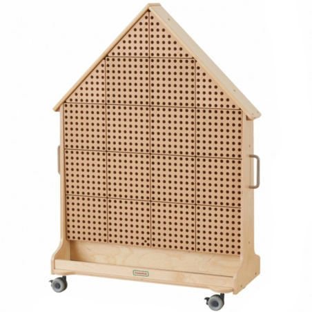 Tablica wolnostojąca STEM w kształcie domku / Masterkidz