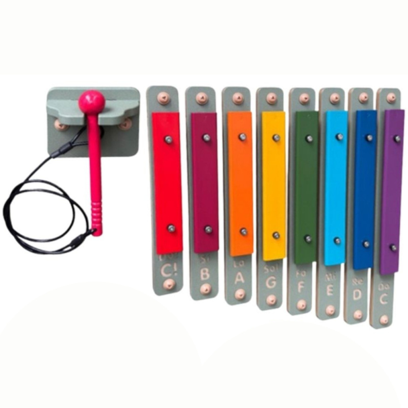 Duże cymbałki do tablicy STEM płytkowe / Masterkidz Duże cymbałki do tablicy STEM płytkowe / Masterkidz