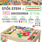 Stolik edukacyjny + Akcesoria STEM / Masterkidz