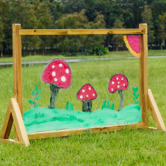 Przezroczysta tablica akrylkowa do malowania / Masterkidz