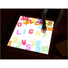 Przezroczysta tablica sensoryczna LED / Masterkidz