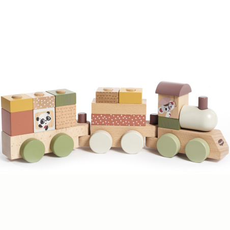 Ciuchcia z wagonikami i klockami / Tiny Love