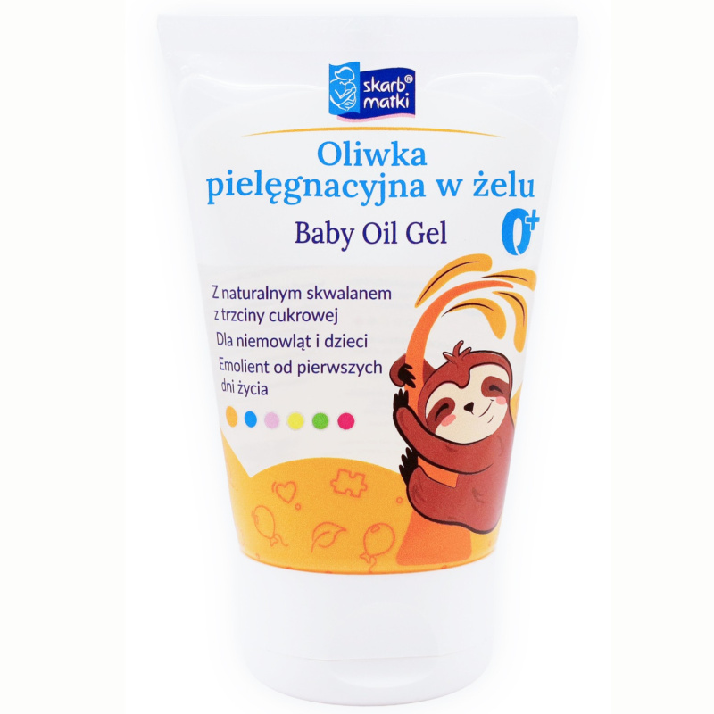 Oliwka w żelu z witaminą E dla niemowląt i dzieci 125 ml / Skarb Matki Oliwka w żelu z witaminą E dla niemowląt i dzieci 125 ml / Skarb Matki