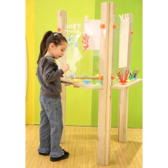 Przezroczysta tablica 3-stronna / Classic World