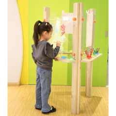 Przezroczysta tablica 3-stronna / Classic World