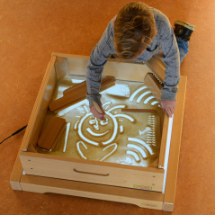 Ramka na piasek + akcesoria / Masterkidz