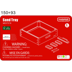 Ramka na piasek + akcesoria / Masterkidz
