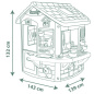 Domek ogrodowy z kuchnią + 16 akcesoriów / Smoby