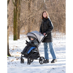 Spacerówka Bravo Plus Forest grey / Carrello