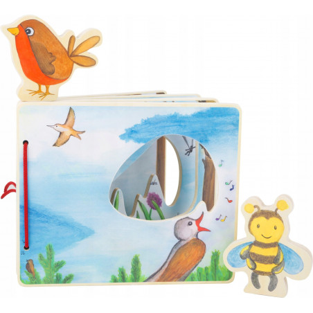 Książeczka z figurkami dla dzieci Podniebny świat / Small Foot Design