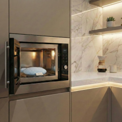 Termofor miś z pestkami wiśni i lawendą 180g Niebieski / Bocioland