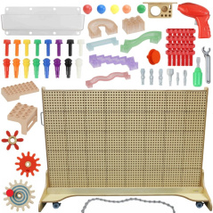 Wolnostojąca tablica STEM 166x125 cm + Zestaw akcesoriów / Masterkidz