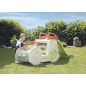Samochód ogrodowy ze zjeżdżalnią / Smoby
