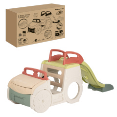 Samochód ogrodowy ze zjeżdżalnią / Smoby