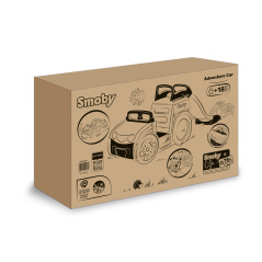 Samochód ogrodowy ze zjeżdżalnią / Smoby