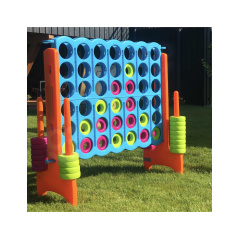 Ogrodowa gra logiczna 4 w rzędzie / Feber