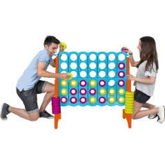 Ogrodowa gra logiczna 4 w rzędzie / Feber