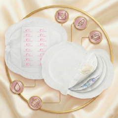 Wkładki laktacyjne SuperAbsorbent 70 szt. / Bocioland